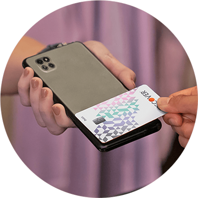 custom discover card payment