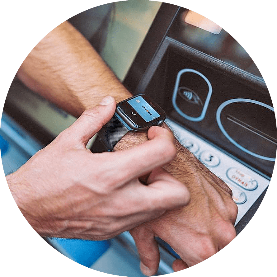 using watch at atm